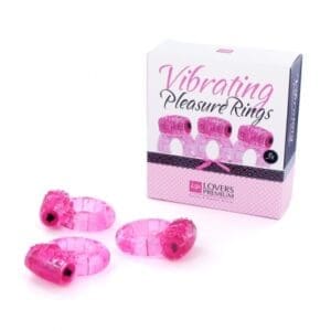 LoversPremium - Pleasure Ringen Roze (3 St.)-mentoys.nl