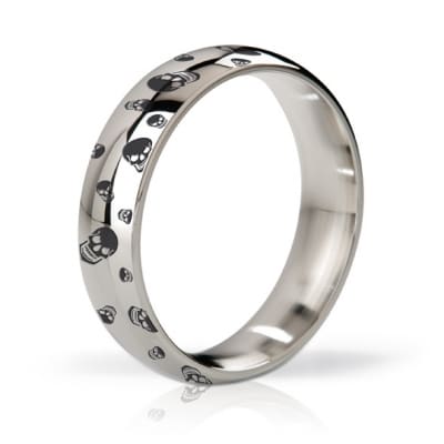 Mystim - His Ringness Earl Polished and Engraved 51m-mentoys.nl