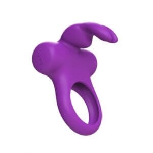 OhhhBunny - Frisky Bunny Vibrating Ring Paars-mentoys.nl