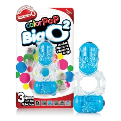 The Screaming O - Color Pop Big O2 Blauw-mentoys.nl